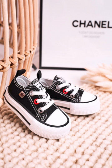 Children's Classic Low Sneakers BIG STAR HH374194 Black 2