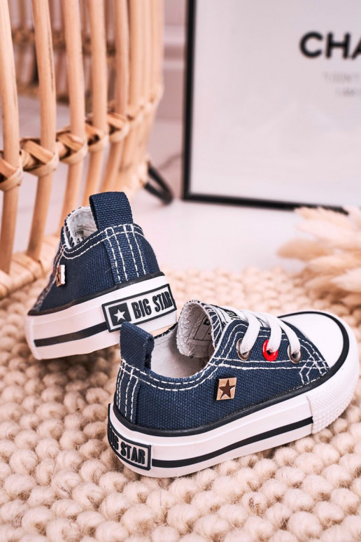 Children's Classic Low Sneakers BIG STAR HH374195 Navy