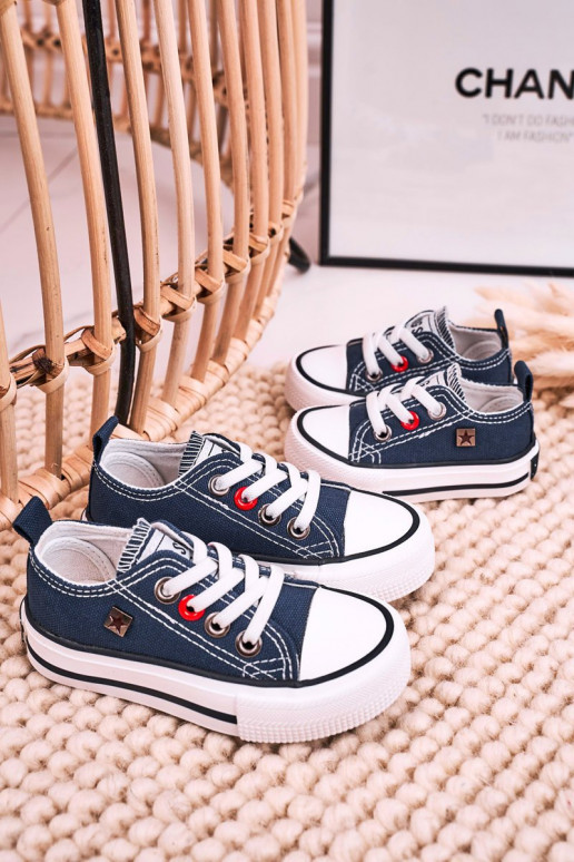 Children's Classic Low Sneakers BIG STAR HH374195 Navy