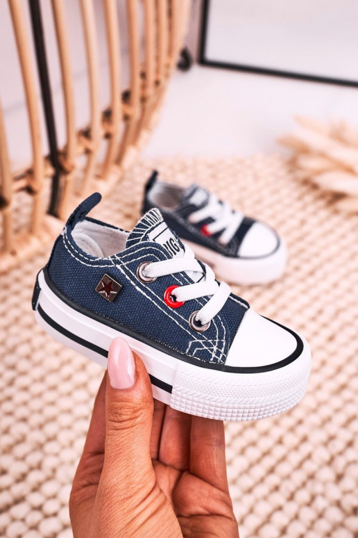 Children's Classic Low Sneakers BIG STAR HH374195 Navy