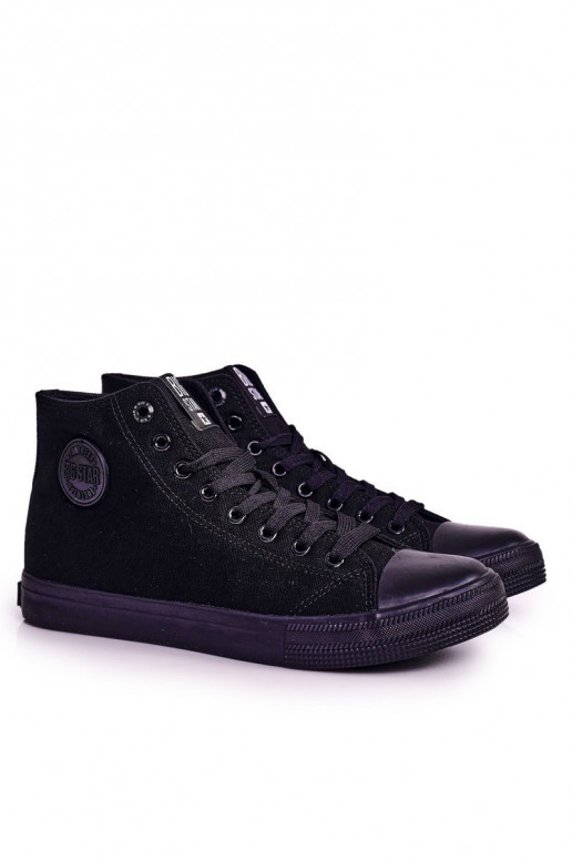 Men's Classic High Sneakers BIG STAR FF174550 Black