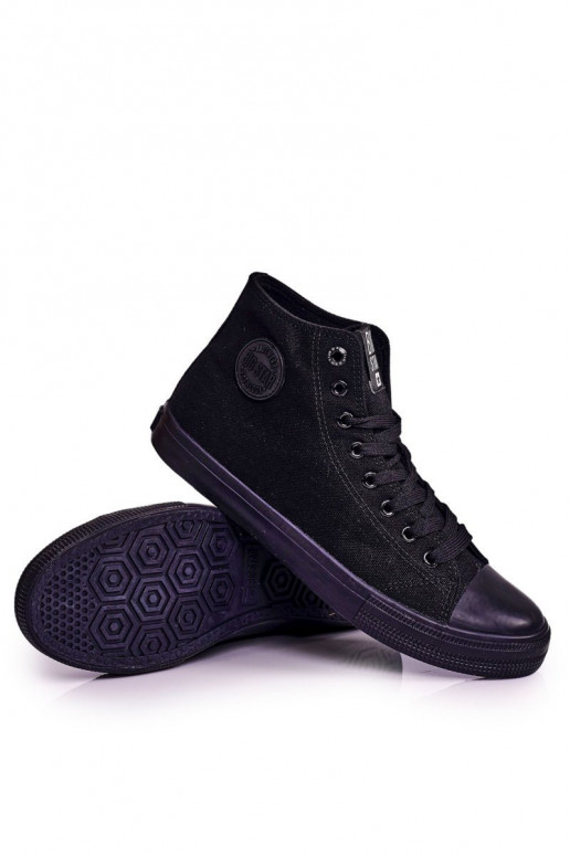 Men's Classic High Sneakers BIG STAR FF174550 Black