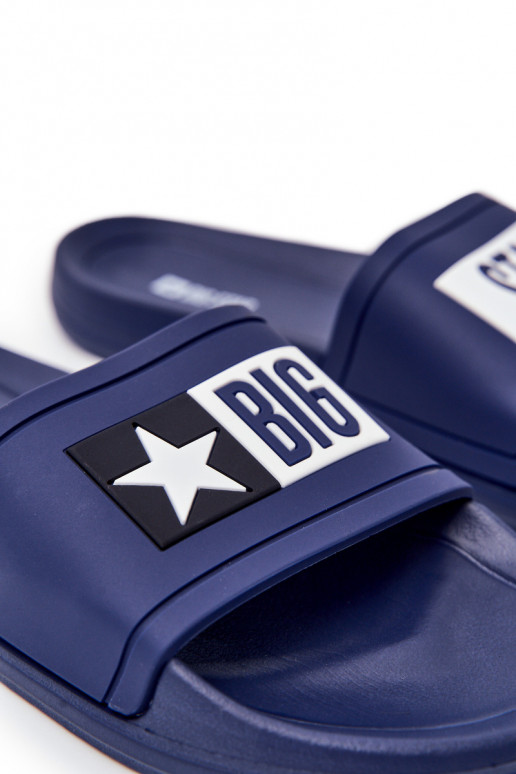 Men's Slippers Big Star DD174701 Navy Blue Men's Slippers Big Star DD174701 Navy Blue