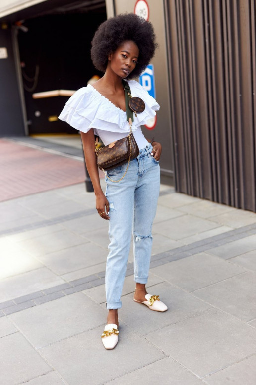 Women's Slippers With Chain Beige Call On Me Women's Slippers With Chain Beige Call On Me