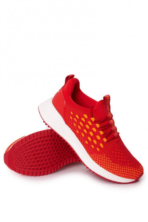 Men's Sport Shoes Big Star Memory Foam FF174240 Red Men's Sport Shoes Big Star Memory Foam FF174240 Red