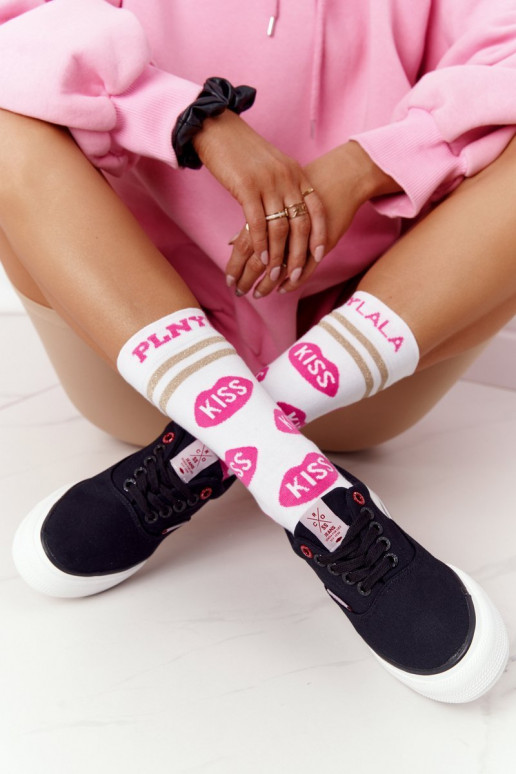 Women's Sneakers On A Platform CROSS JEANS FF2R4002C Black Women's Sneakers On A Platform CROSS JEANS FF2R4002C Black