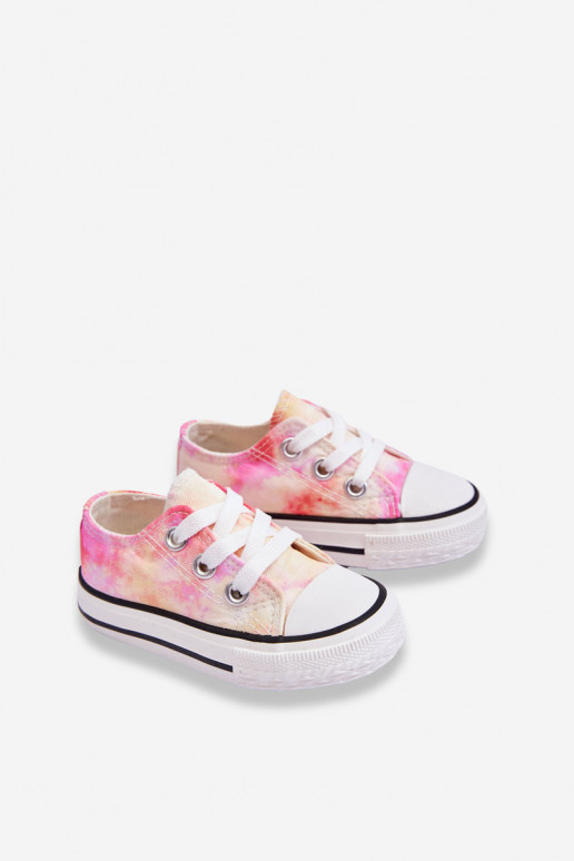 Children's Classic Sneakers With Tie-Dye Effect Simba Children's Classic Sneakers With Tie-Dye Effect Simba