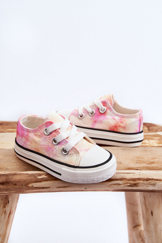 Children's Classic Sneakers With Tie-Dye Effect Simba Children's Classic Sneakers With Tie-Dye Effect Simba