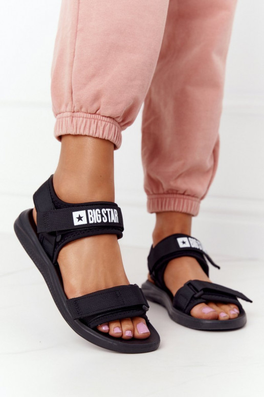 Women's Sport Sandals Big Star HH274A024 Black Women's Sport Sandals Big Star HH274A024 Black