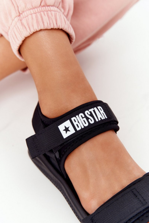 Women's Sport Sandals Big Star HH274A024 Black Women's Sport Sandals Big Star HH274A024 Black