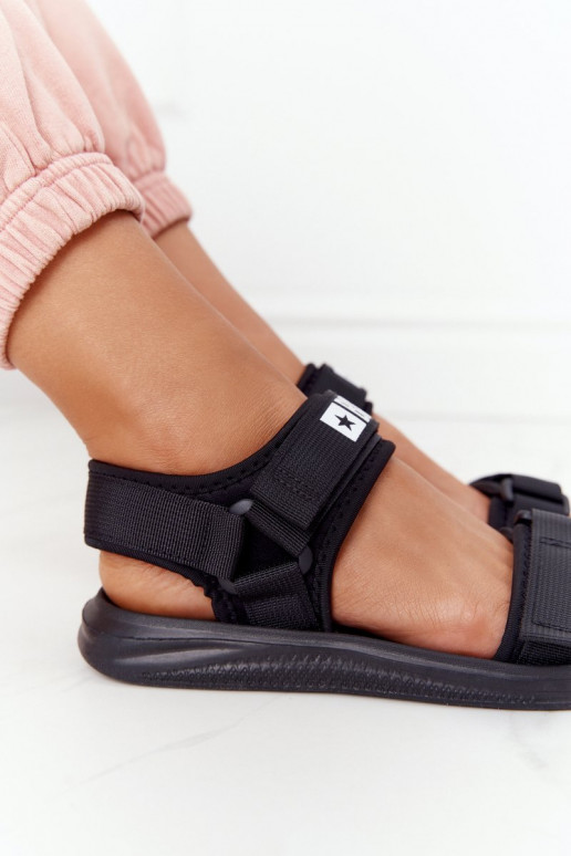 Women's Sport Sandals Big Star HH274A024 Black Women's Sport Sandals Big Star HH274A024 Black
