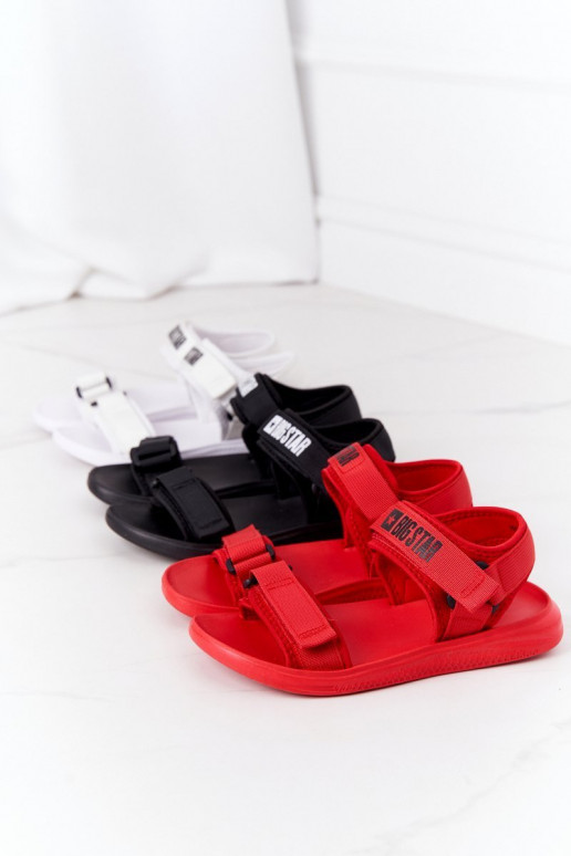 Women's Sport Sandals Big Star HH274A027 Red Women's Sport Sandals Big Star HH274A027 Red