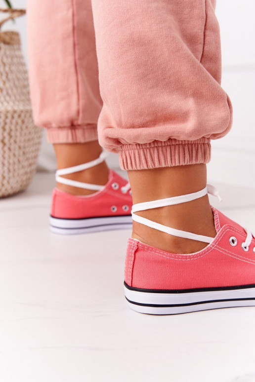 Women's Classic Sneakers Coral Omerta