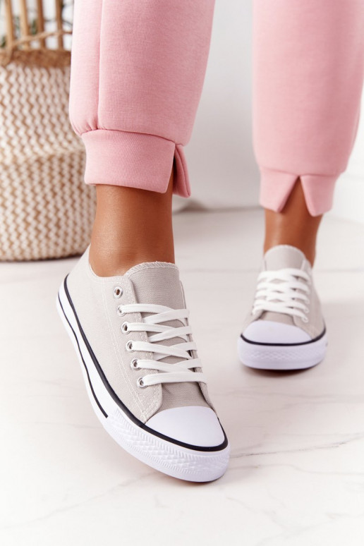 Women's Classic Sneakers Grey Omerta