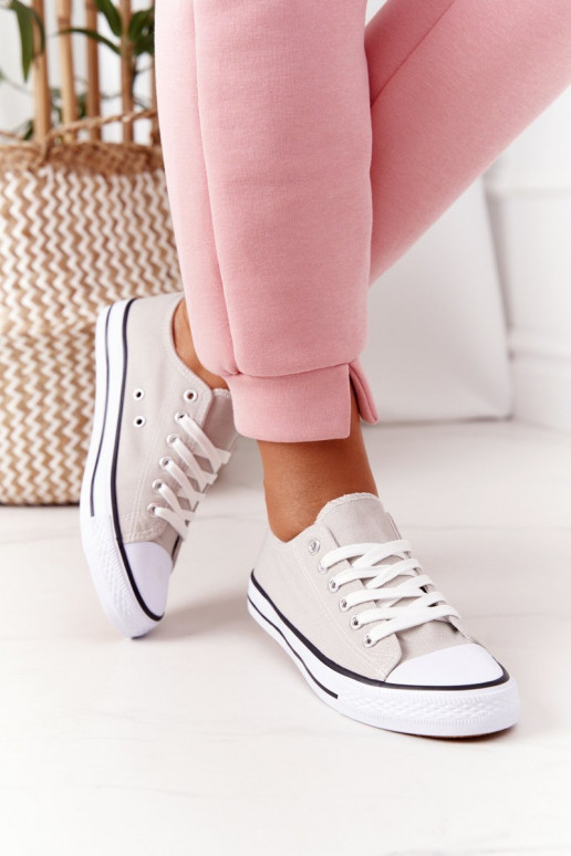 Women's Classic Sneakers Grey Omerta