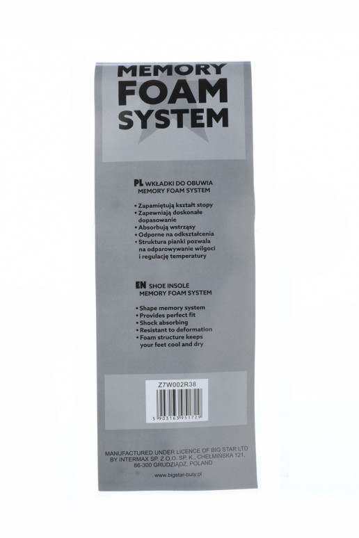  BIG STAR Memory Foam System 