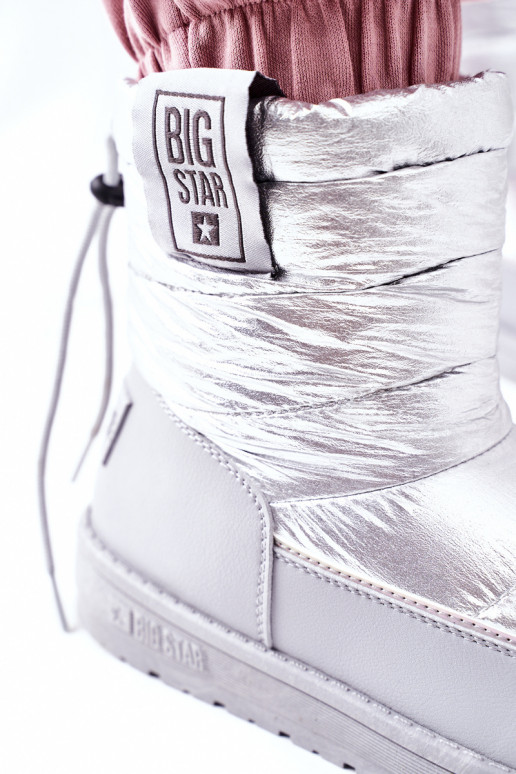 Women's Snow Boots Big Star II274118 Silver