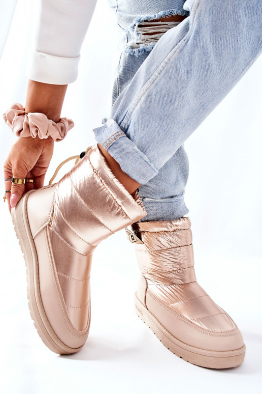 Women's Snow Boots Big Star II274121 Beige Women's Snow Boots Big Star II274121 Beige