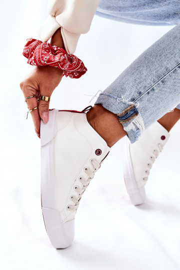 Women's High Sneakers Cross Jeans II2R4033C White 2