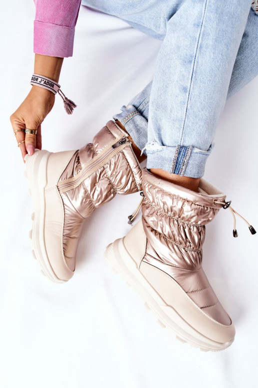 Women's Warm-up Snowboots Gold Starbone Women's Warm-up Snowboots Gold Starbone