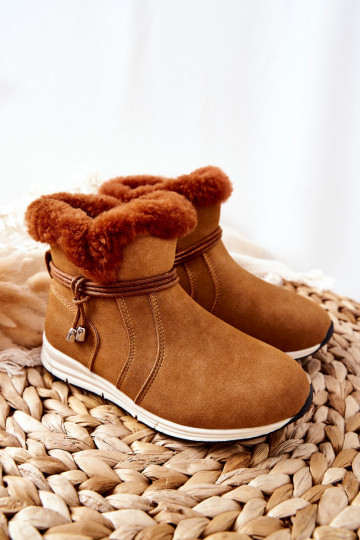 Children's Snow Boots With Fur Big Star BB374058BS Camel 2