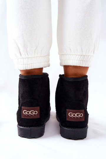 Snow Boots Fleece-lined Black Vicandi 2
