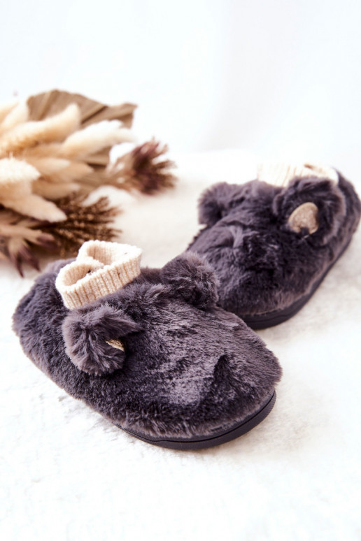 Warm fleece with welt Dark Grey Dessi Warm fleece with welt Dark Grey Dessi