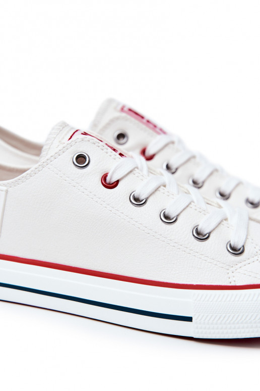 Men's Leather Sneakers BIG STAR JJ174069 White