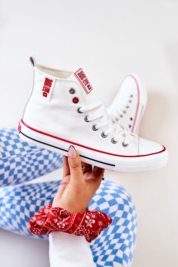 High Sneakers Big Star JJ274127 White 2