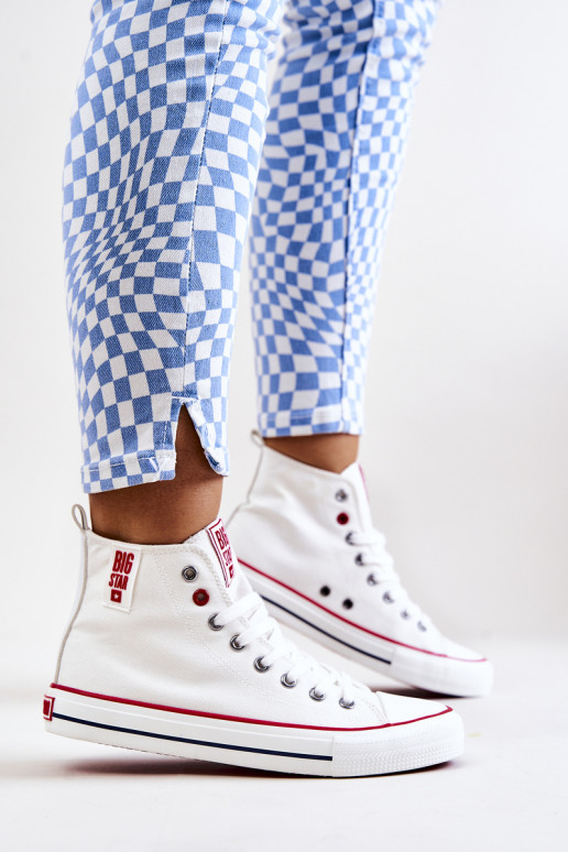 High Sneakers Big Star JJ274127 White High Sneakers Big Star JJ274127 White