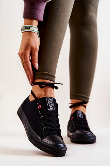 Low Trainers Big Star JJ274003 Black 2