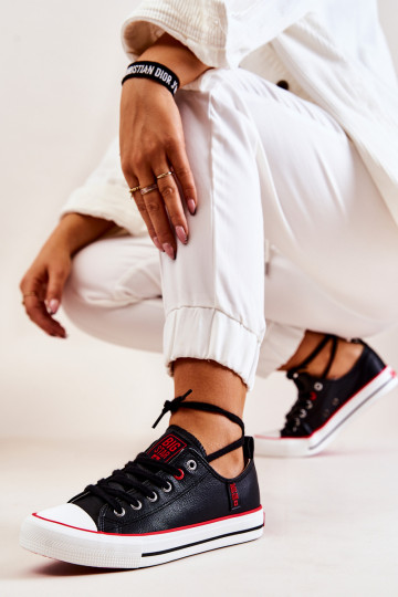 Leather Sneakers BIG STAR JJ274129 Black 2