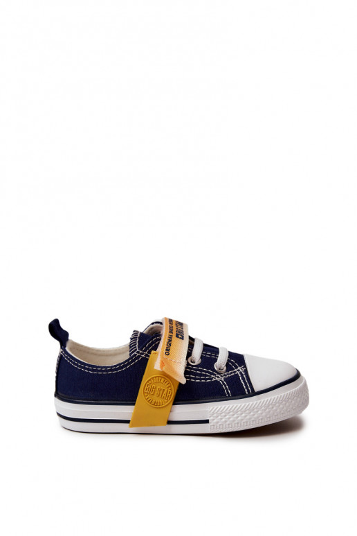 Children's Low Sneakers BIG STAR JJ374077 Navy Children's Low Sneakers BIG STAR JJ374077 Navy