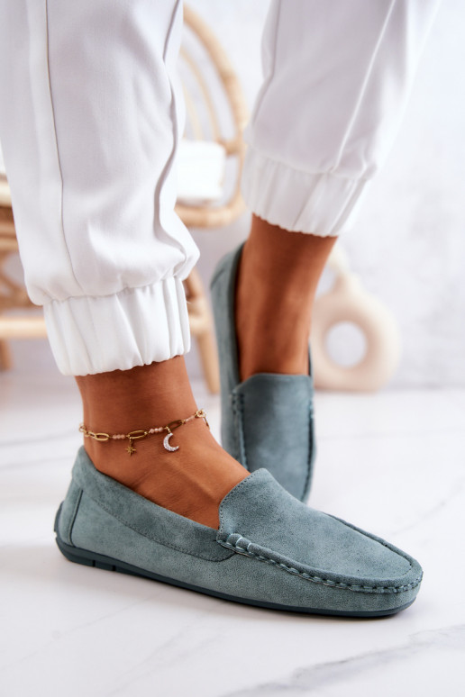 Women s Loafers Suede Mint Morreno Women s Loafers Suede Mint Morreno