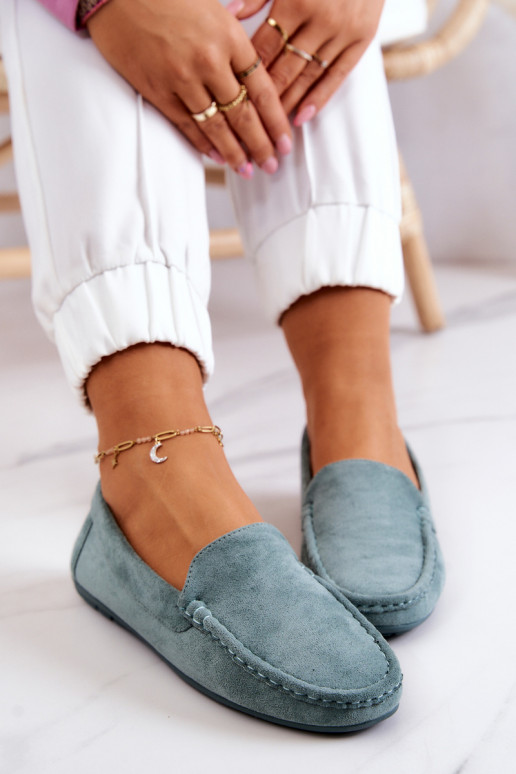 Women s Loafers Suede Mint Morreno Women s Loafers Suede Mint Morreno