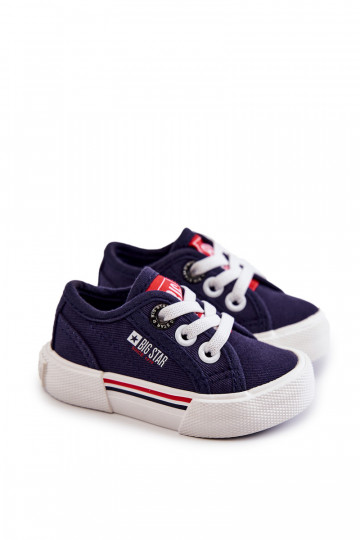 Children's Low Sneakers Big Star JJ374163 Navy blue 2