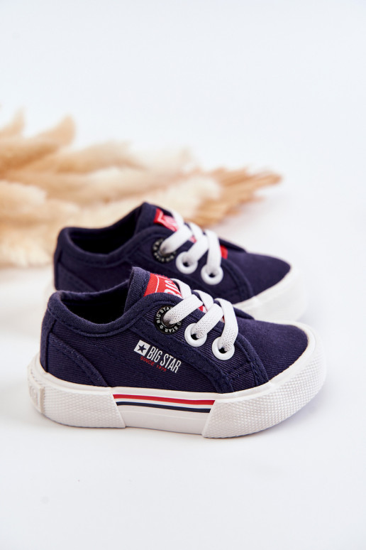 Children's Low Sneakers Big Star JJ374163 Navy blue Children's Low Sneakers Big Star JJ374163 Navy blue