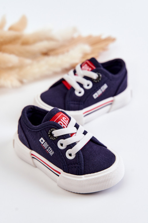 Children's Low Sneakers Big Star JJ374163 Navy blue Children's Low Sneakers Big Star JJ374163 Navy blue