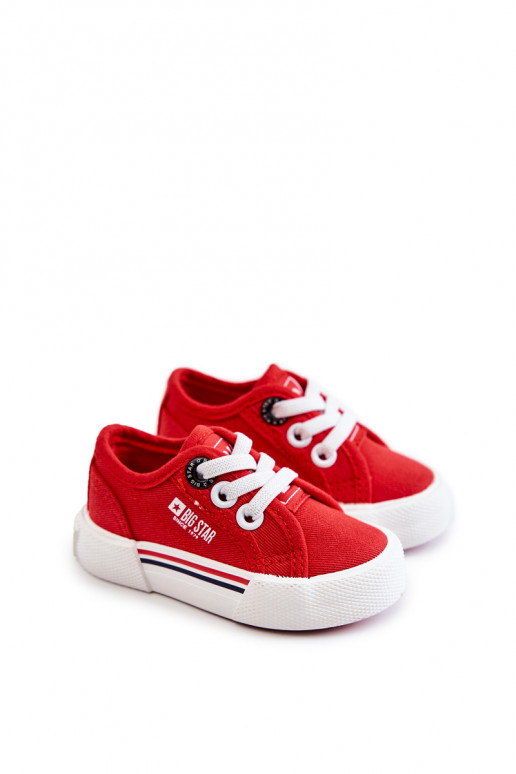 Children's Low Sneakers Big Star JJ374162 Red