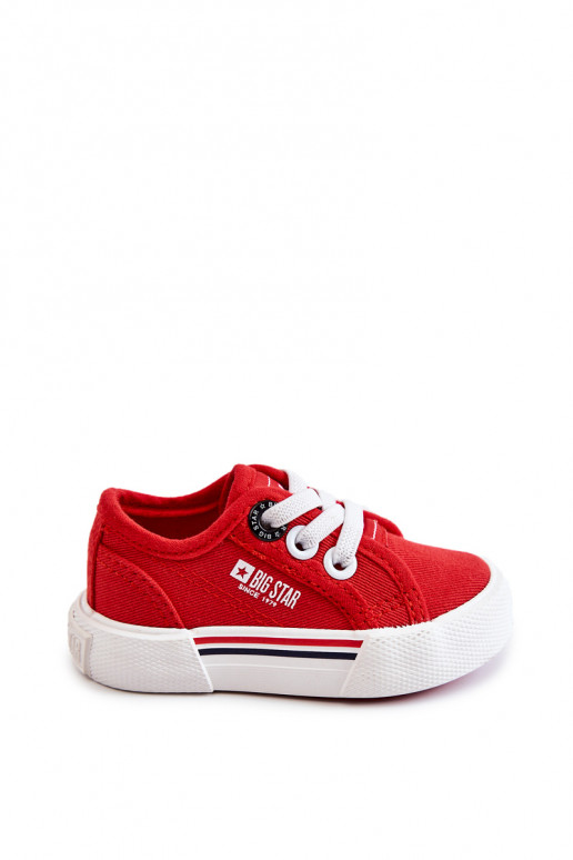 Children's Low Sneakers Big Star JJ374162 Red