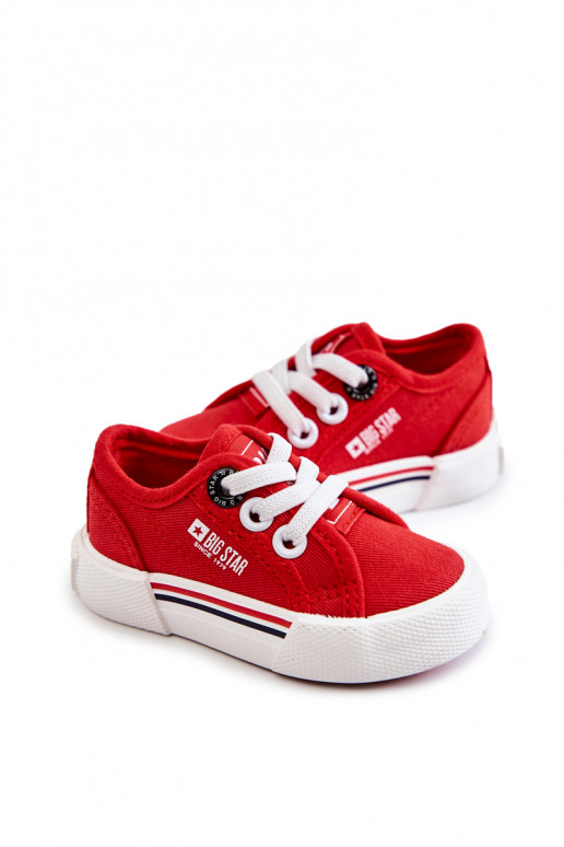 Children's Low Sneakers Big Star JJ374162 Red