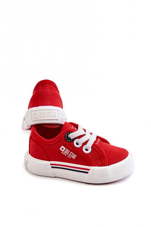 Children's Low Sneakers Big Star JJ374162 Red