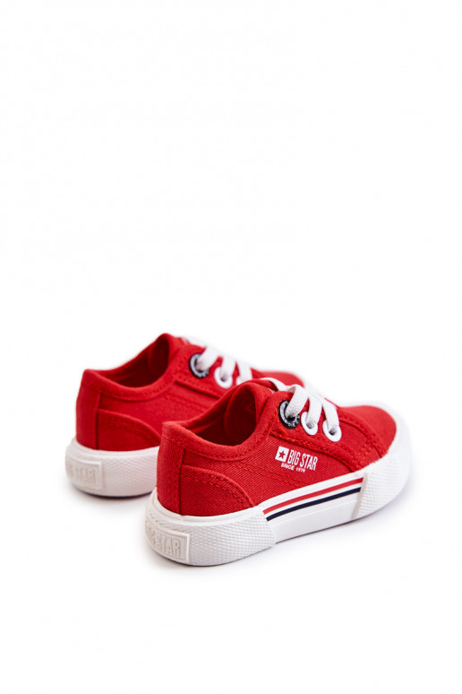 Children's Low Sneakers Big Star JJ374162 Red