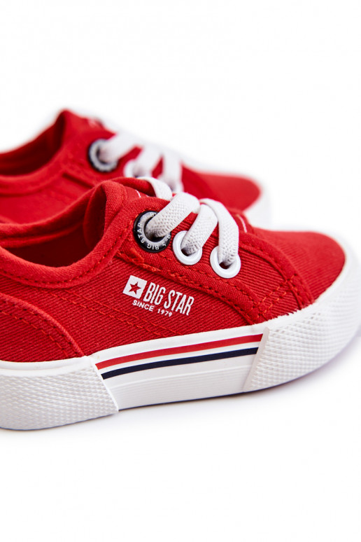 Children's Low Sneakers Big Star JJ374162 Red