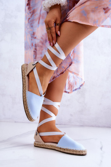 Women's Tied Espadrilles Big Star JJ274863 Blue 2