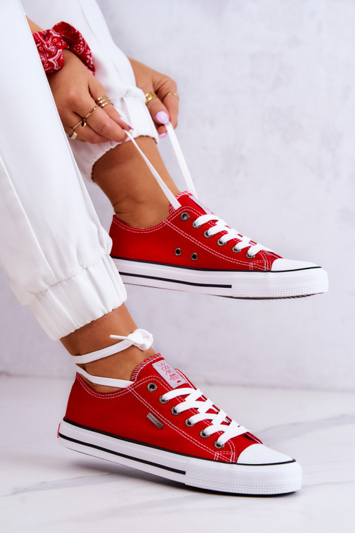 Women's Classic Sneakers Cross Jeans JJ2R4010C Red