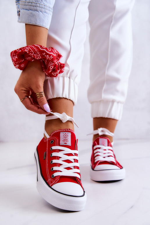 Women's Classic Sneakers Cross Jeans JJ2R4010C Red