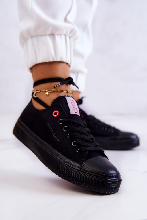 Classic Sneakers Cross Jeans JJ2R4019C Black Classic Sneakers Cross Jeans JJ2R4019C Black
