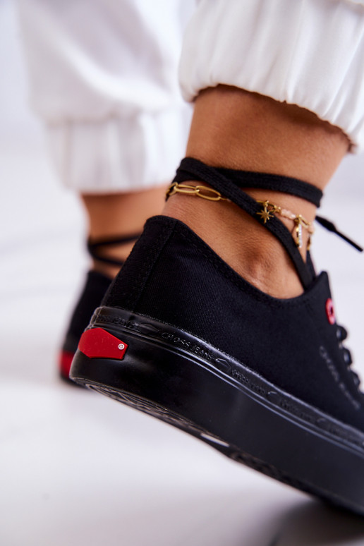 Classic Sneakers Cross Jeans JJ2R4019C Black Classic Sneakers Cross Jeans JJ2R4019C Black