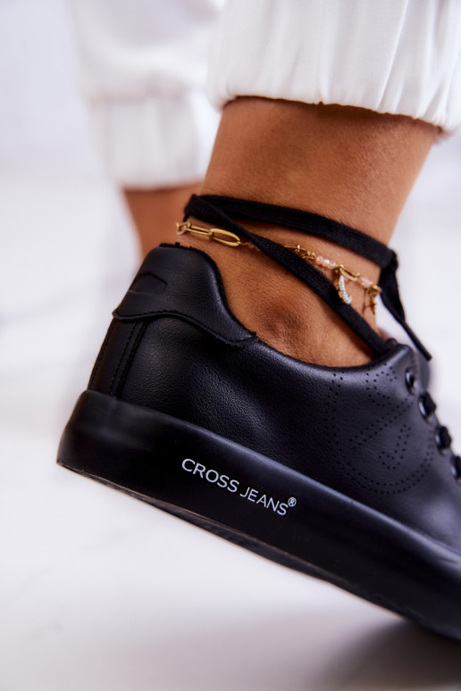 Women's Low Sneakers Cross Jeans JJ2R4054C Black Women's Low Sneakers Cross Jeans JJ2R4054C Black